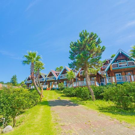 Jungmun Log Pension & Resort Сеогвипо Екстериор снимка